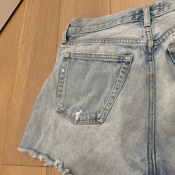 AGOLDE Parker Long Denim Shorts - Picture 5 of 8
